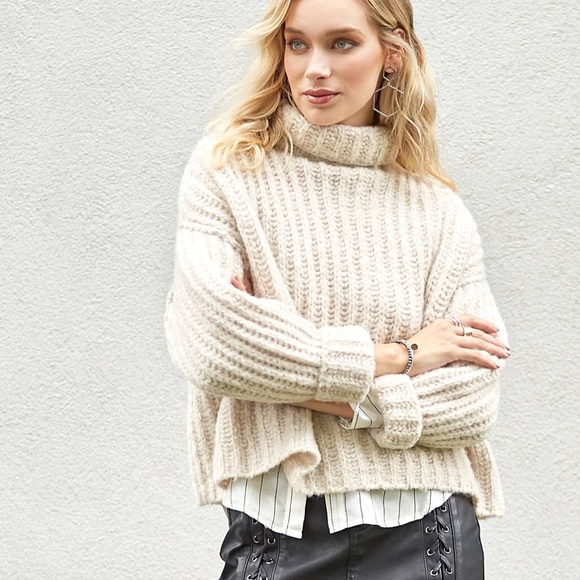 Free People Sweaters - Free People | Fluffy Fox Oversized Sweater